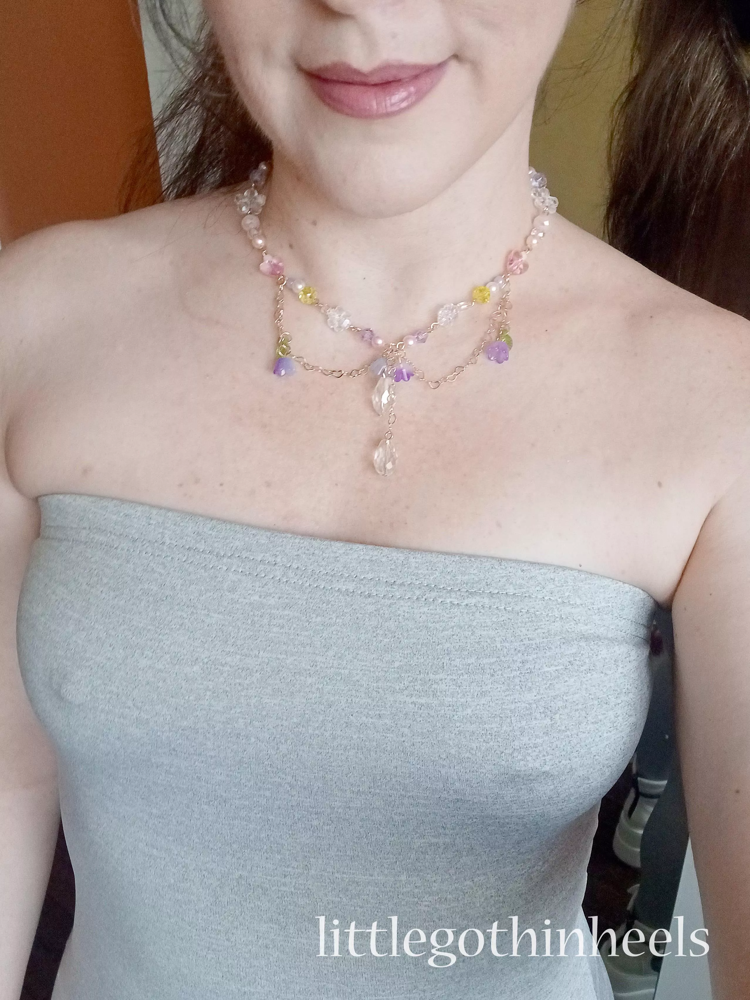 definitely no bra under this outfit