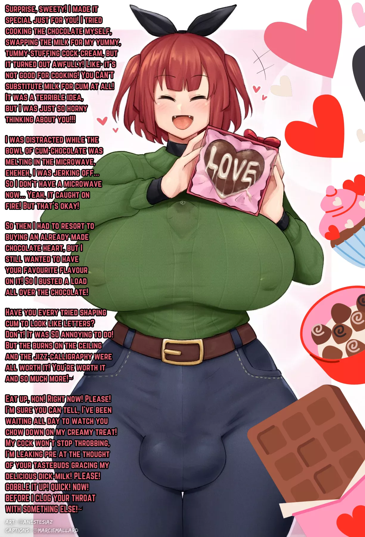 DON'T MICROWAVE CUM! [POV] [Futanari] [Gokkun] [Loving & Kinky] [Bulge] [Ditzy] [Credits in Caption]