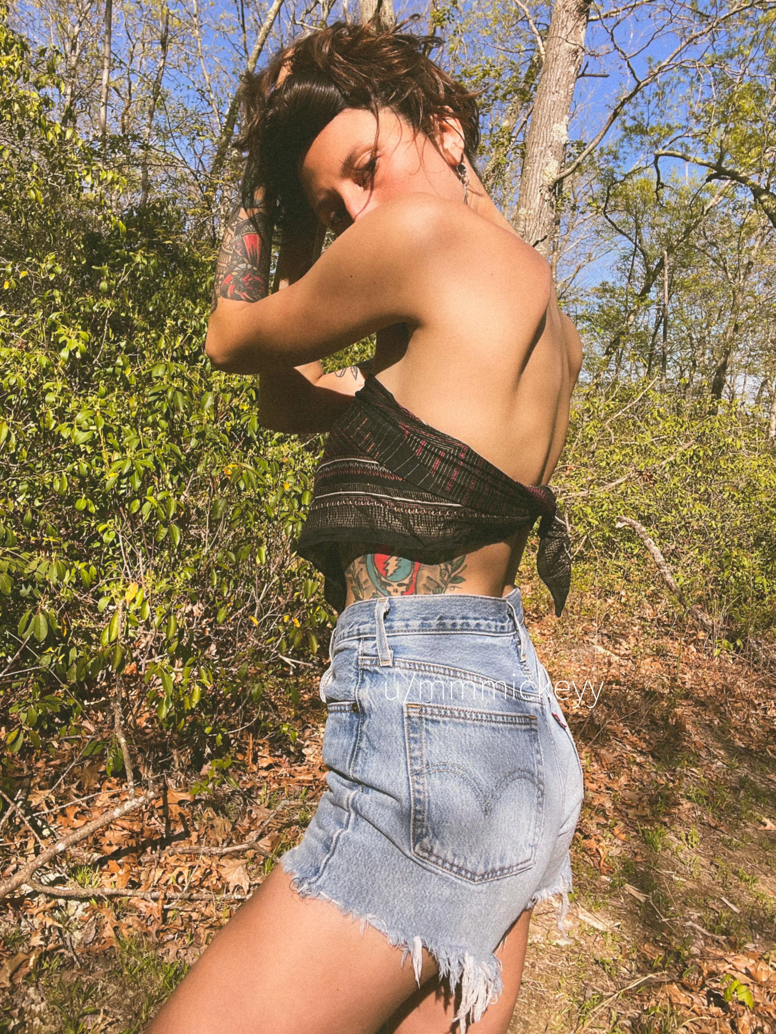 find me in the woods :)