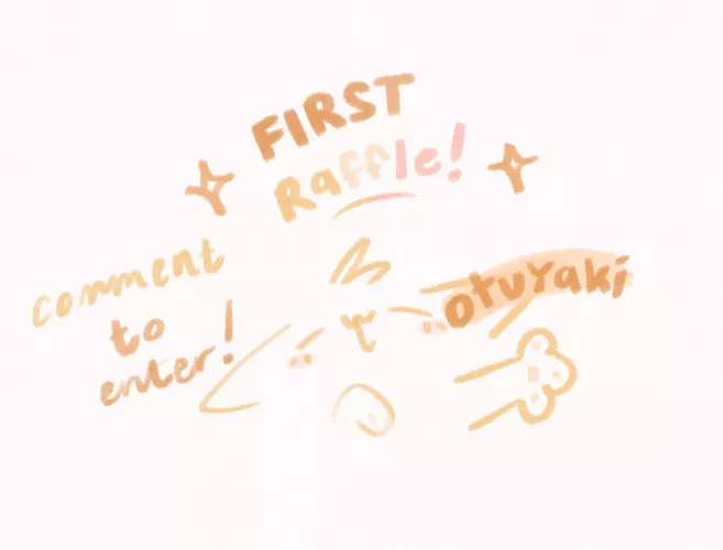 FREE RAFFLE !! A sketch of your sona !