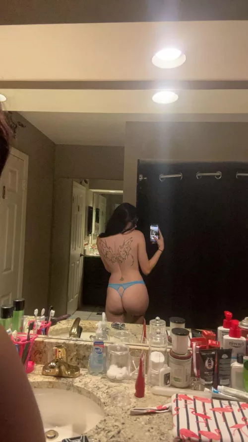 I want to be filled from behind