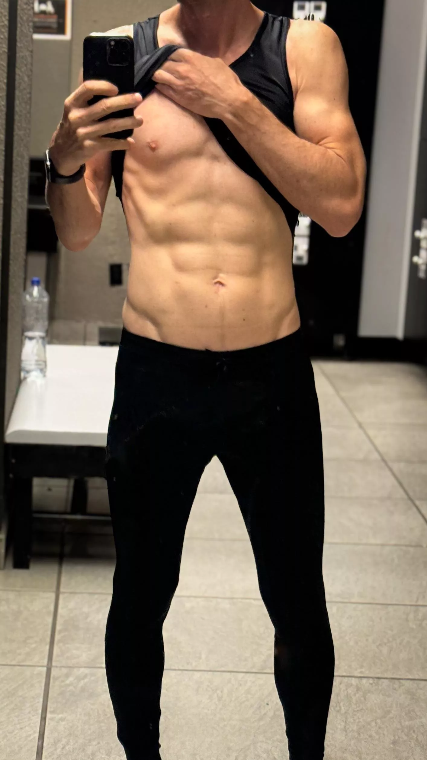 I was alone for a second…