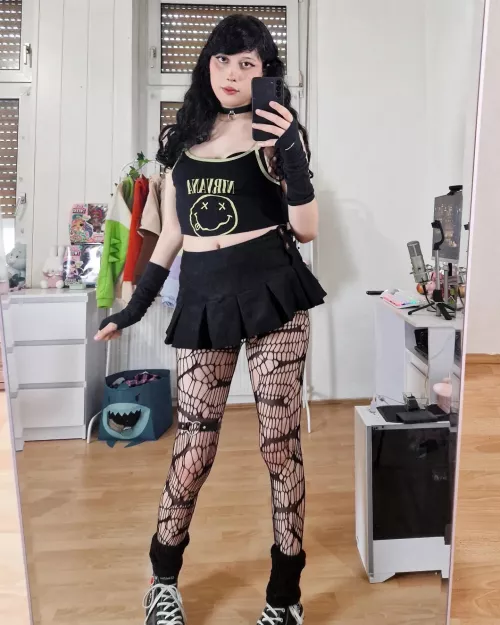 my ex didnt like when i wore girly stuff, now i get why 🤭💗