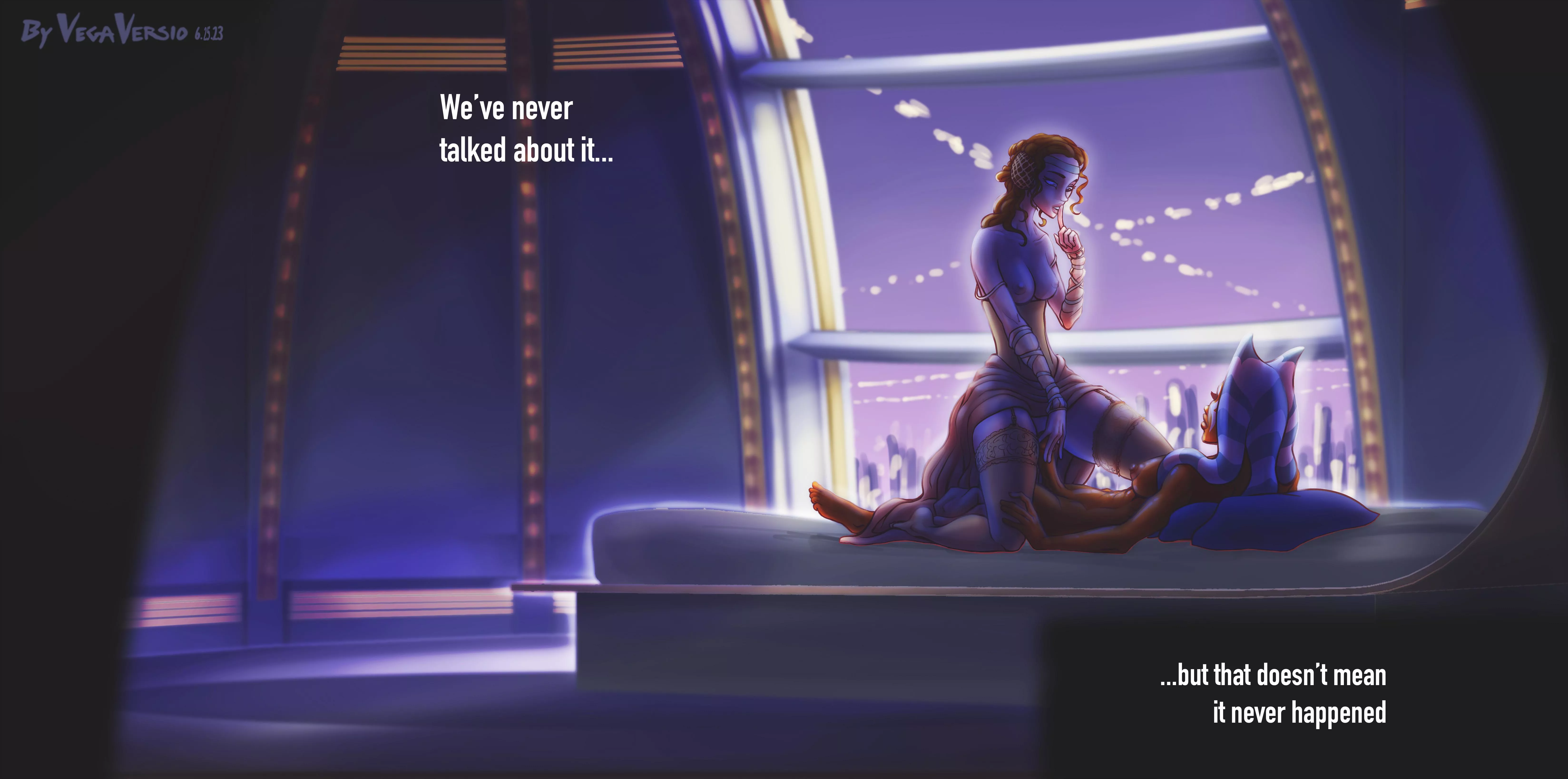 Padme and Ahsoka have secrets (Vega Versio)