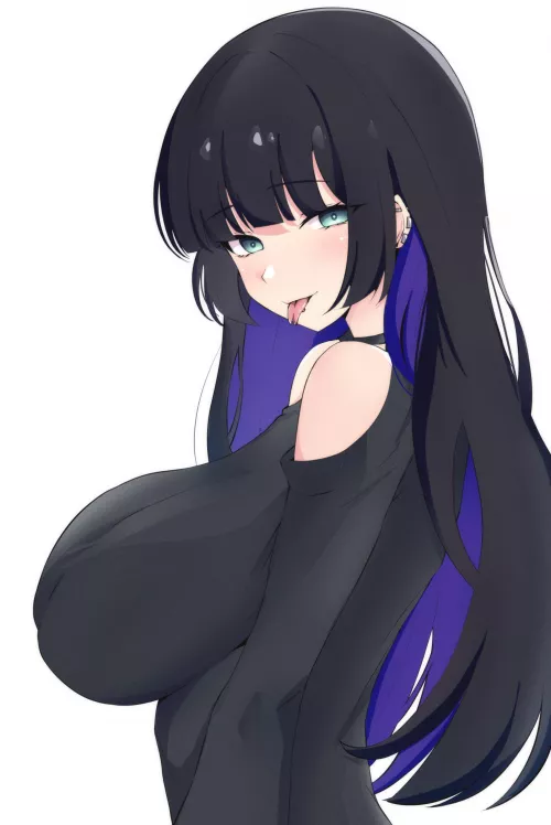 PA-San Showing Off Her Side Profile (Bocchi The Rock)