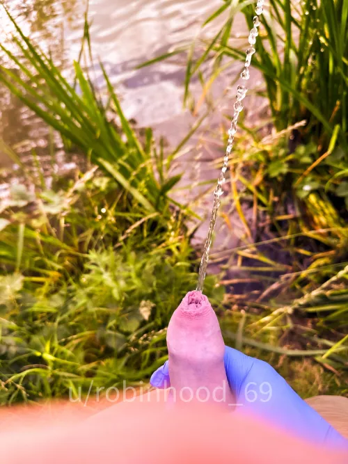 Who’s thirsty.  Time for a drink or shower?