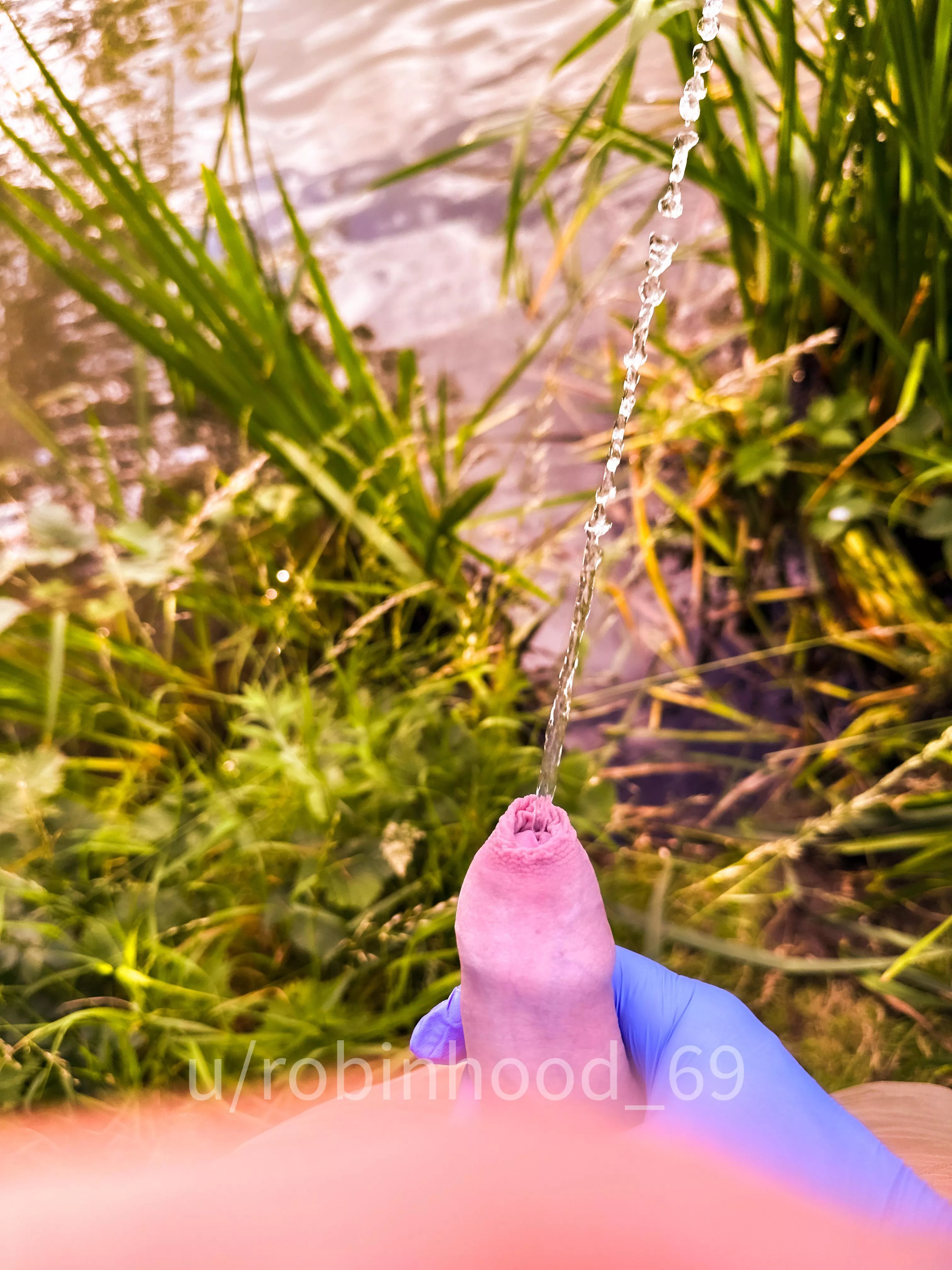 Who’s thirsty.  Time for a drink or shower?