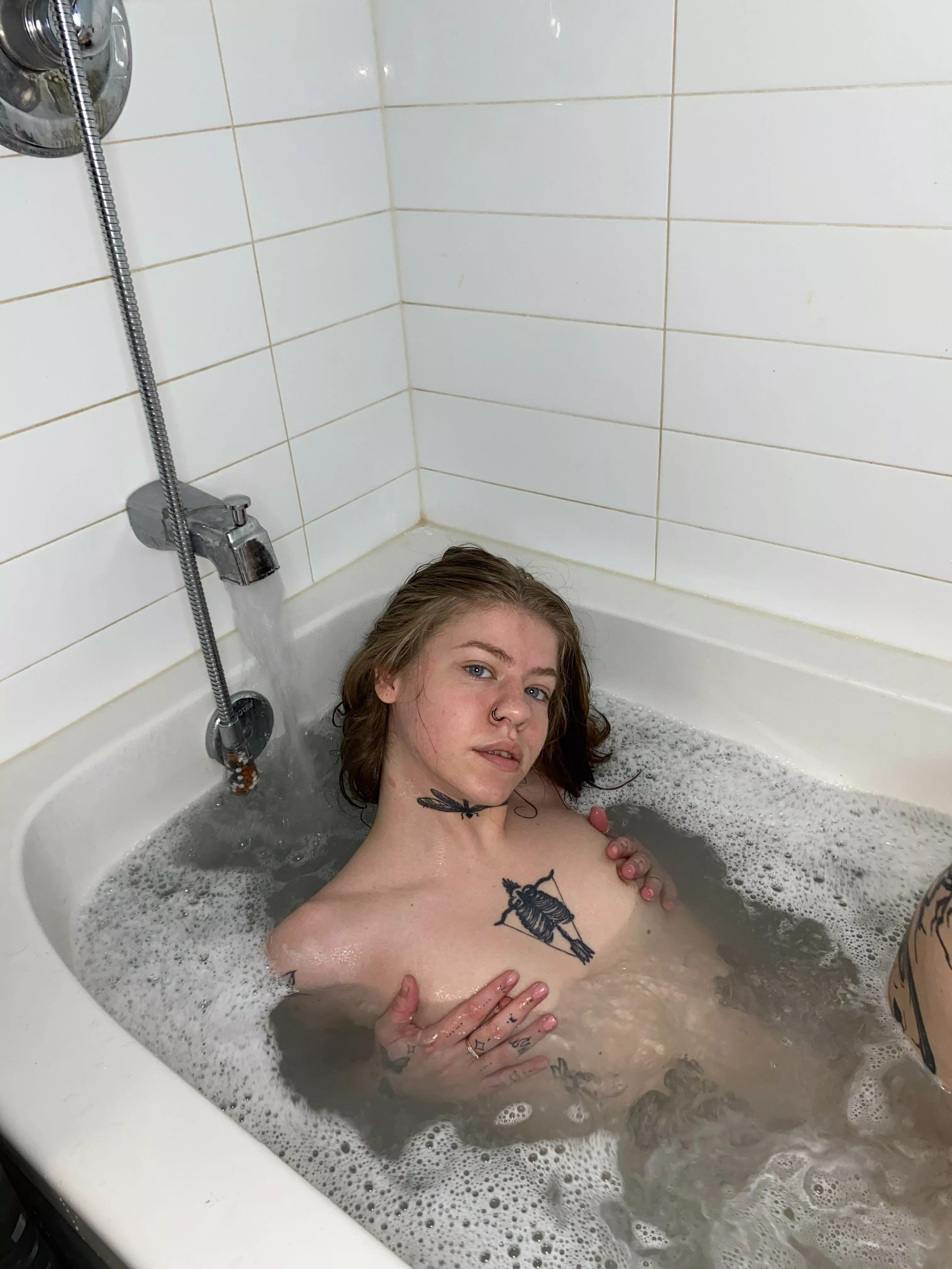 Would you come with me to help in the shower