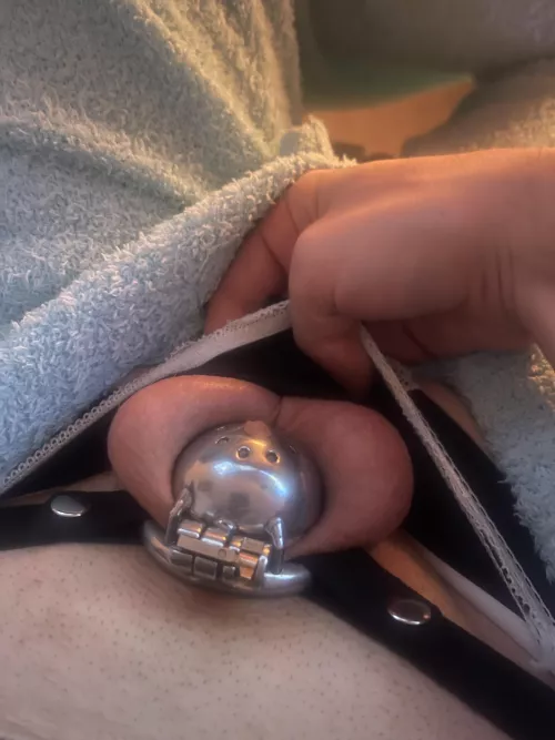 Addicted to being locked up