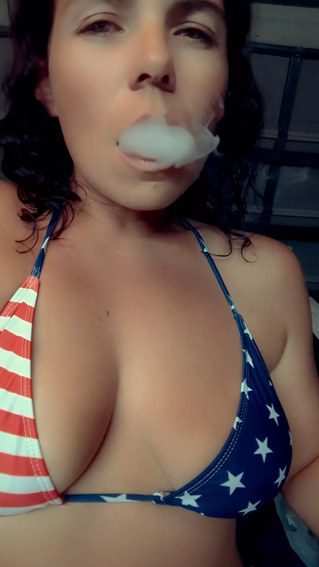 Are you going to keep watching or play with me while I smoke