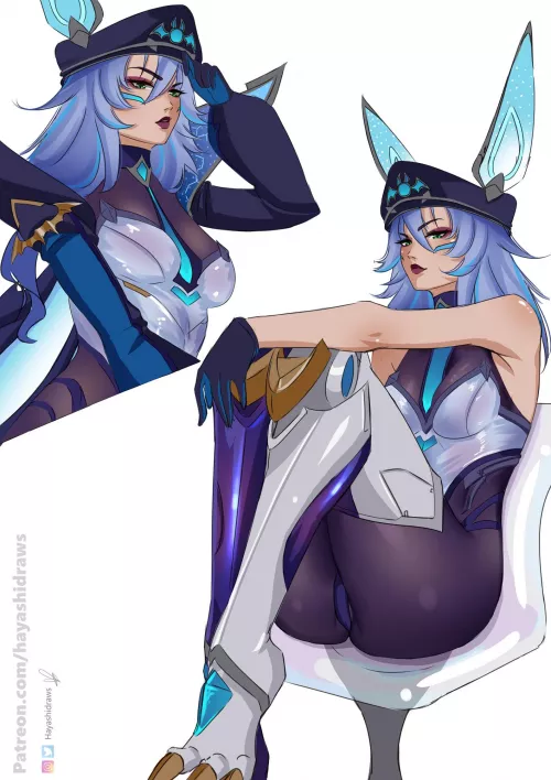 Battle Bat Xayah. (HayashiDraws)