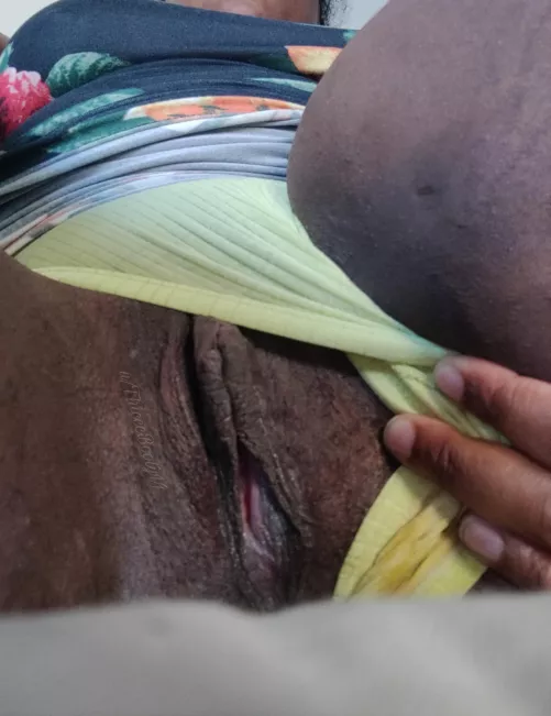 Everyone loves when I wear dresses. You can always see my pink chocolate when I pull my legs up