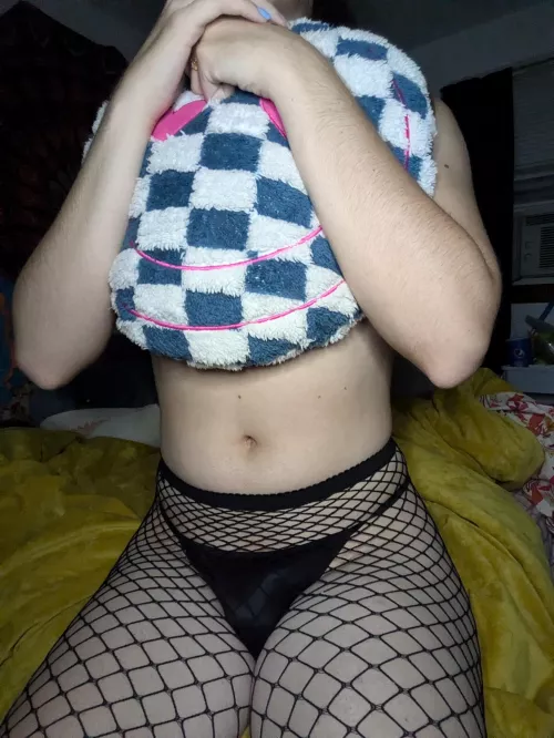 i can hide a surprising amount under a little bit of fabric 👾