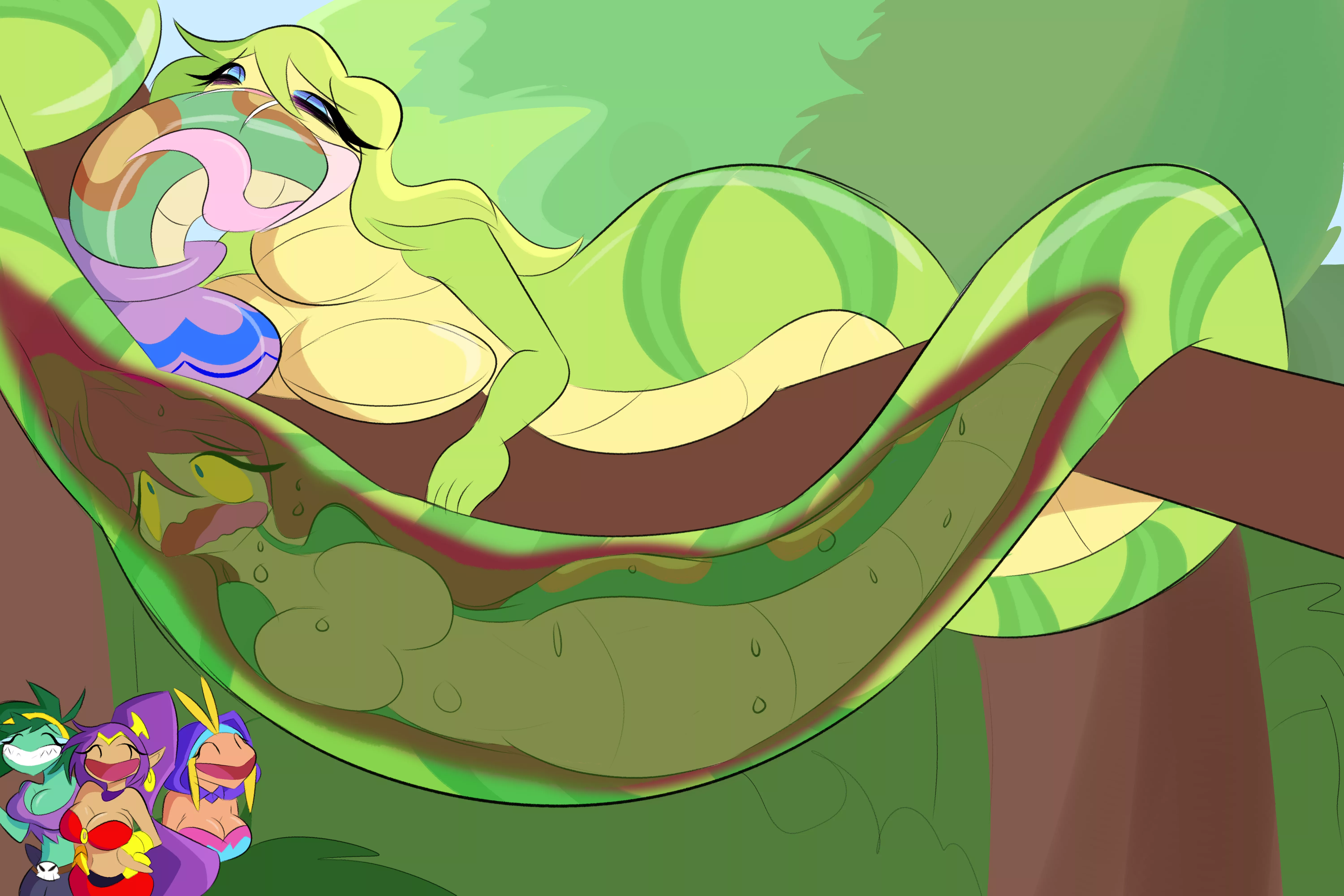 {Image} The reason Tuki missed the next game (Art by JackMunchy)