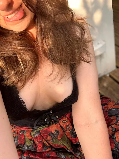 Making the most of the British sunshine ☀️ 