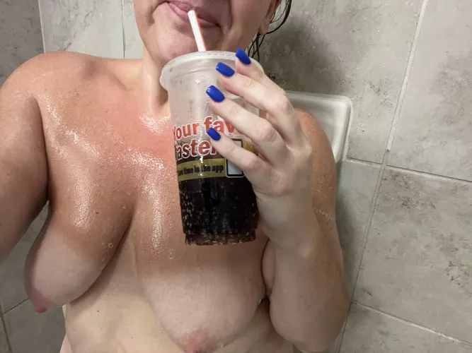 McDonald’s Diet Coke in the shower… IYKYK