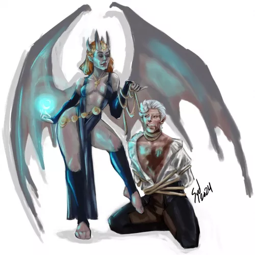 Mizora Has A New Toy (SydLuscious) [Bauldur's Gate 3]