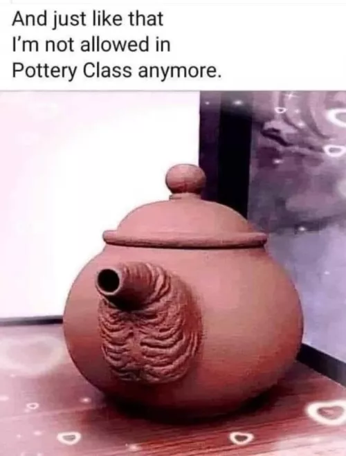 No More Pottery Class