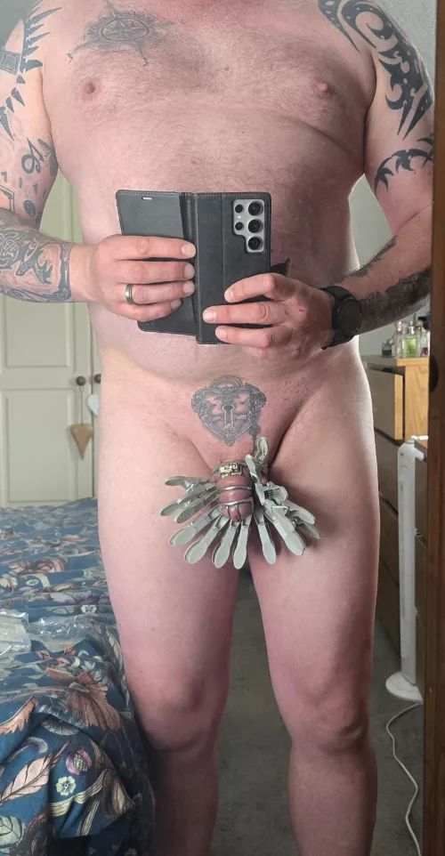 So I put him back in