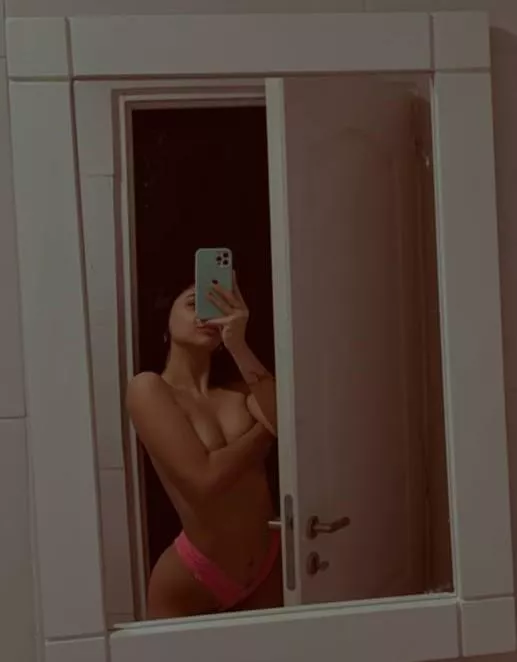 The advantage of small boobs is that they always look good