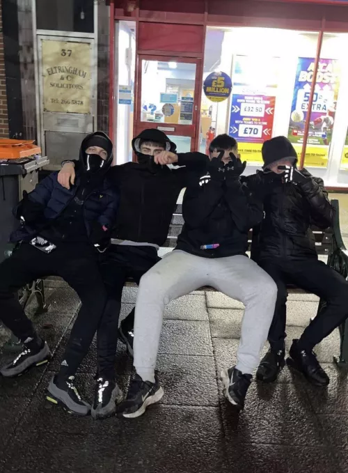 This group ain’t got one chav or scally on it!