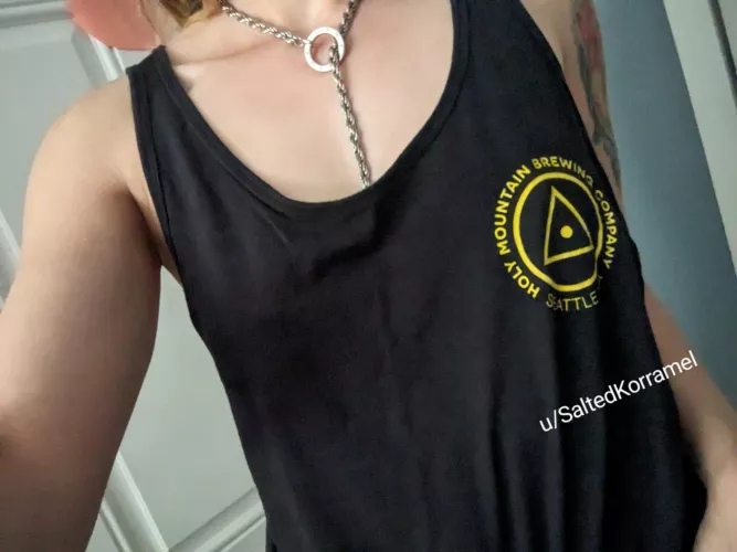 Today's tank is a bit loose but super comfy! 