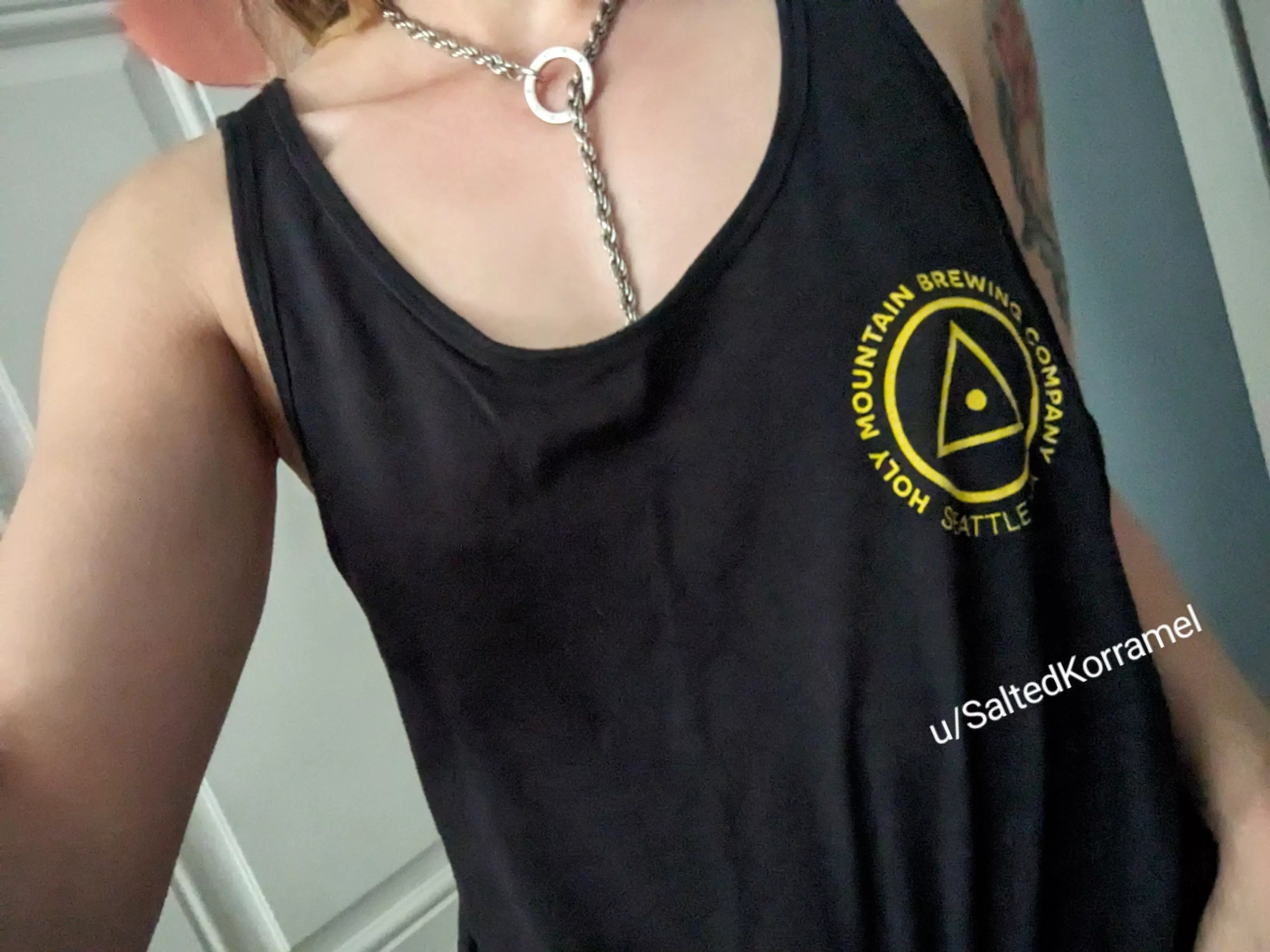 Today's tank is a bit loose but super comfy! 