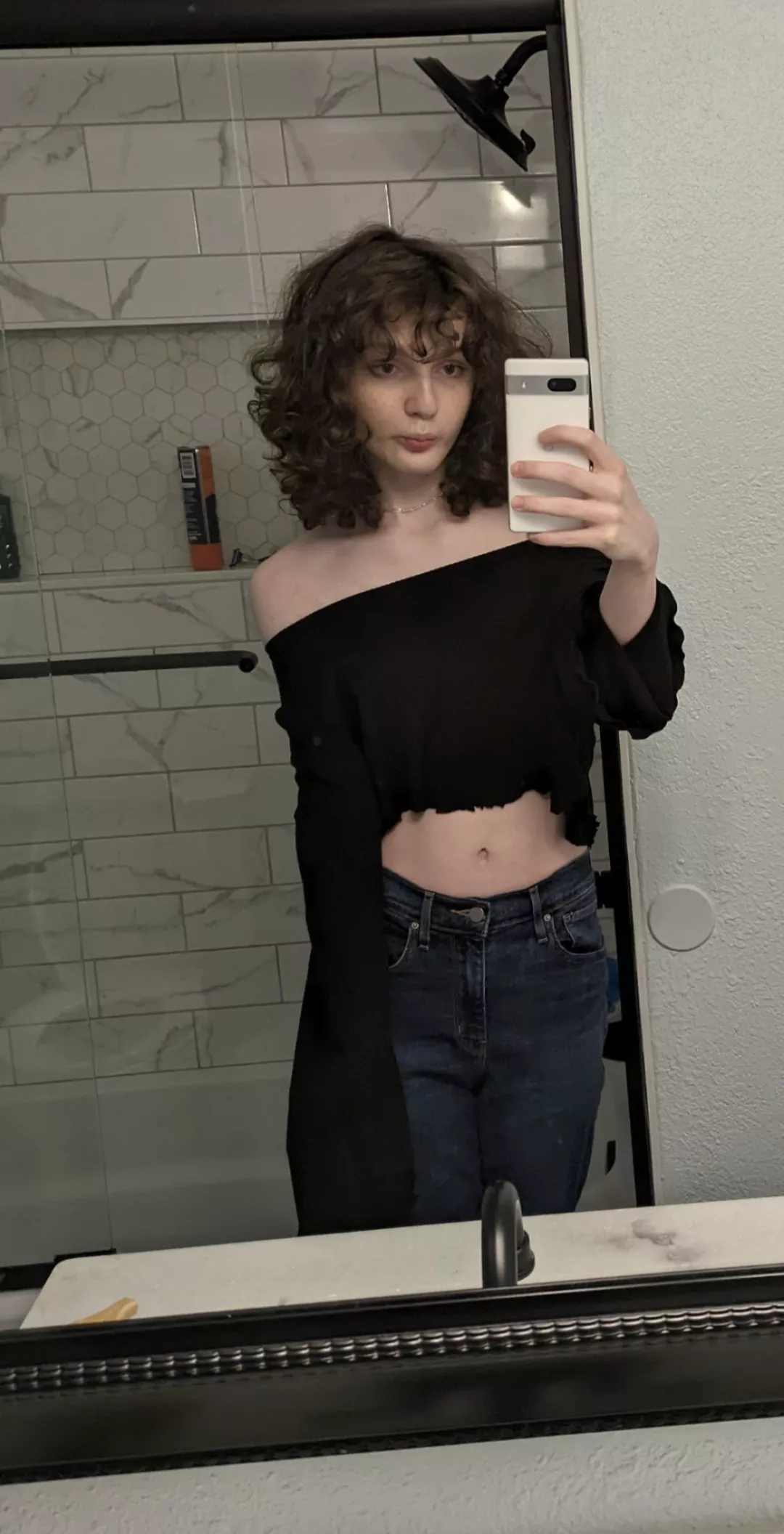 we do a little cropping of tops