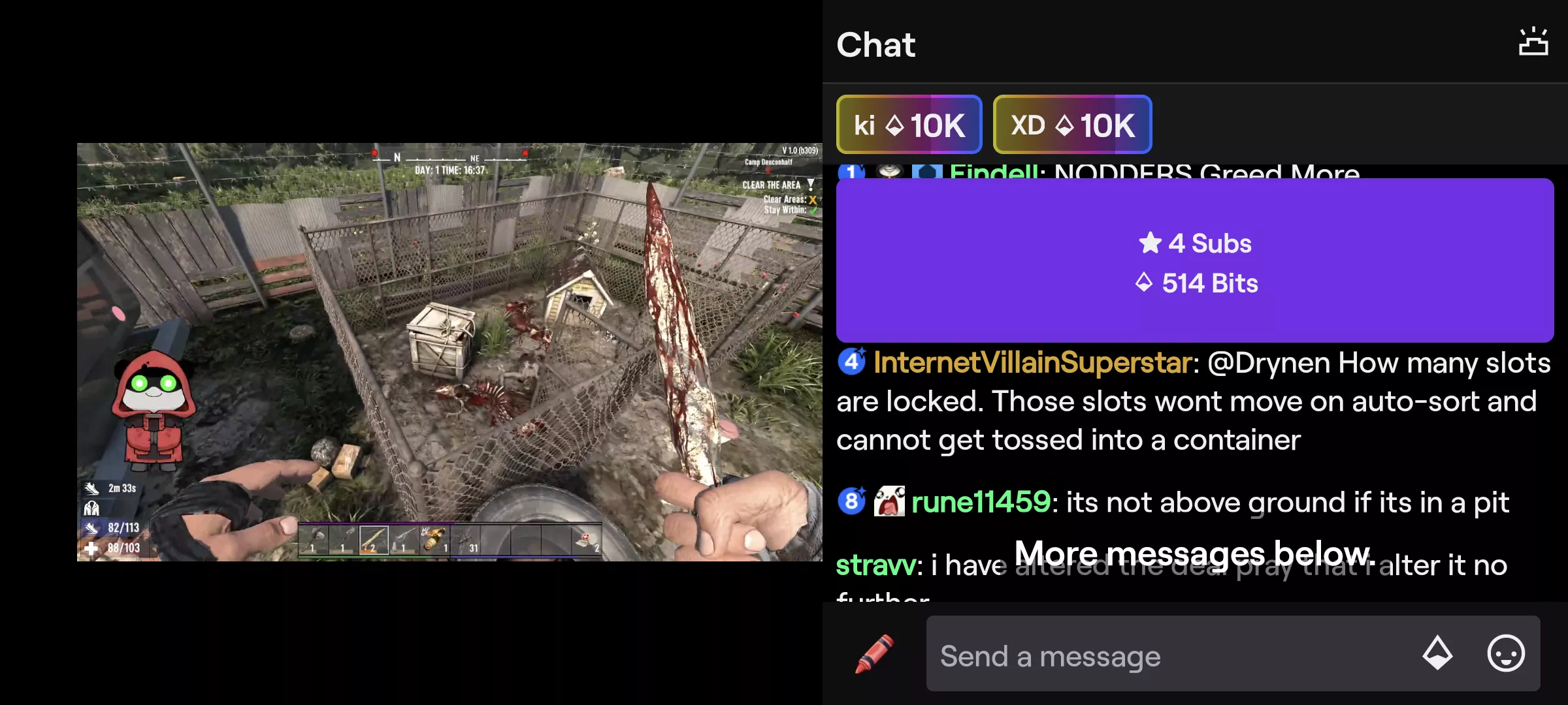 Yes, twitch mobile chat is very usable, thanks