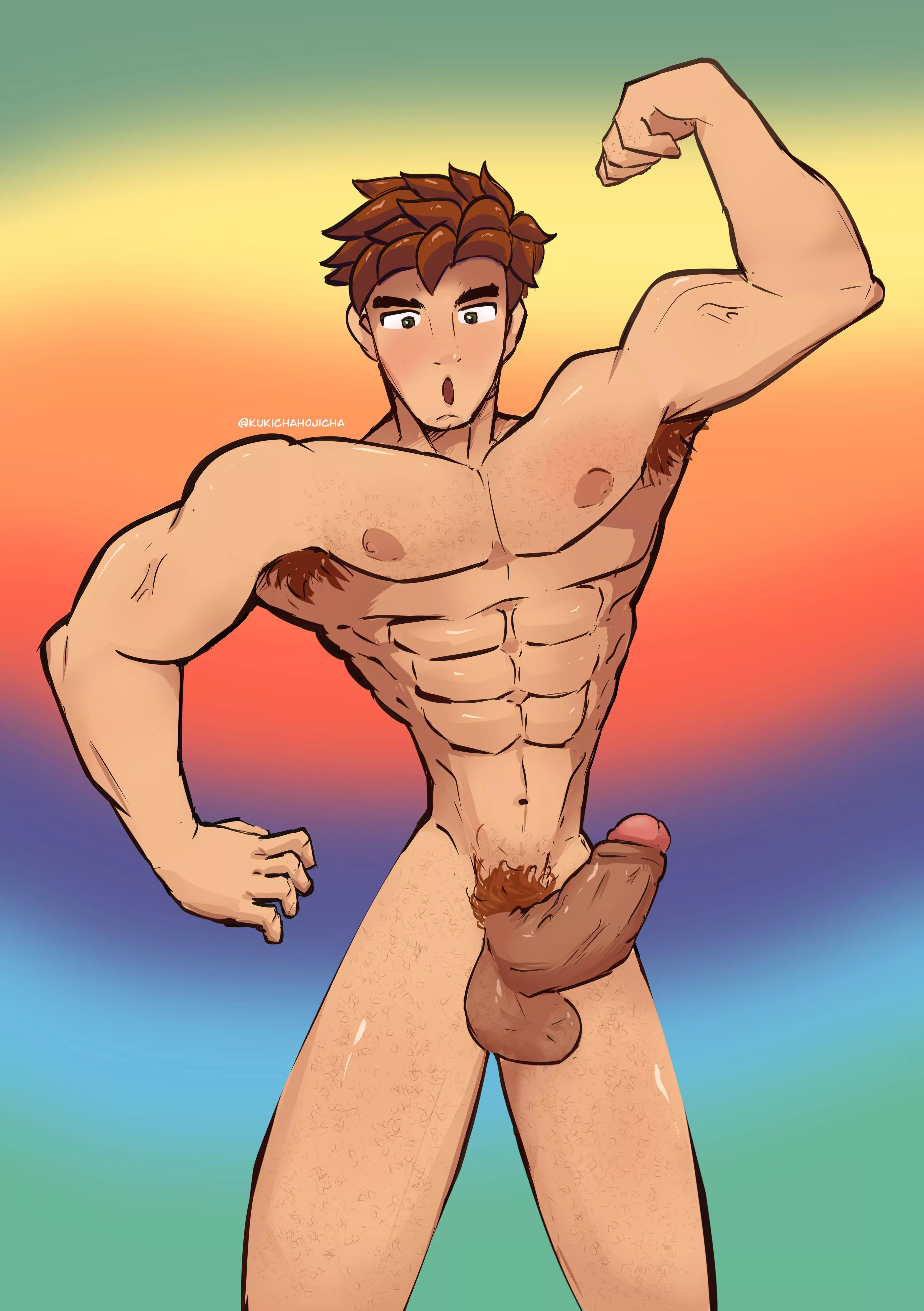 Alex from Stardew valley (Artist me(@KukichaHojicha)