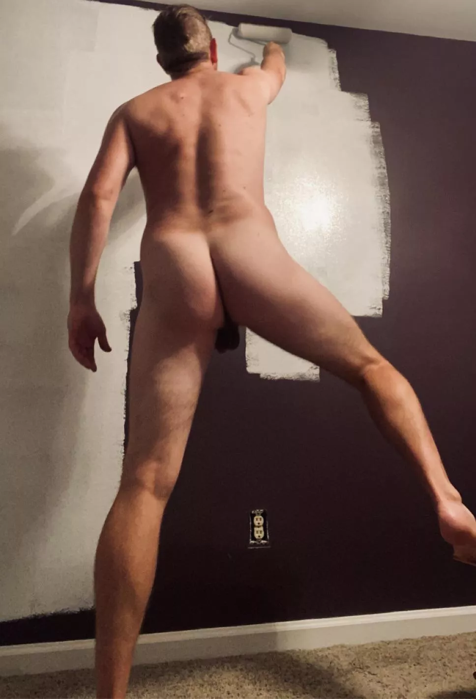 Can’t get paint on my clothes.