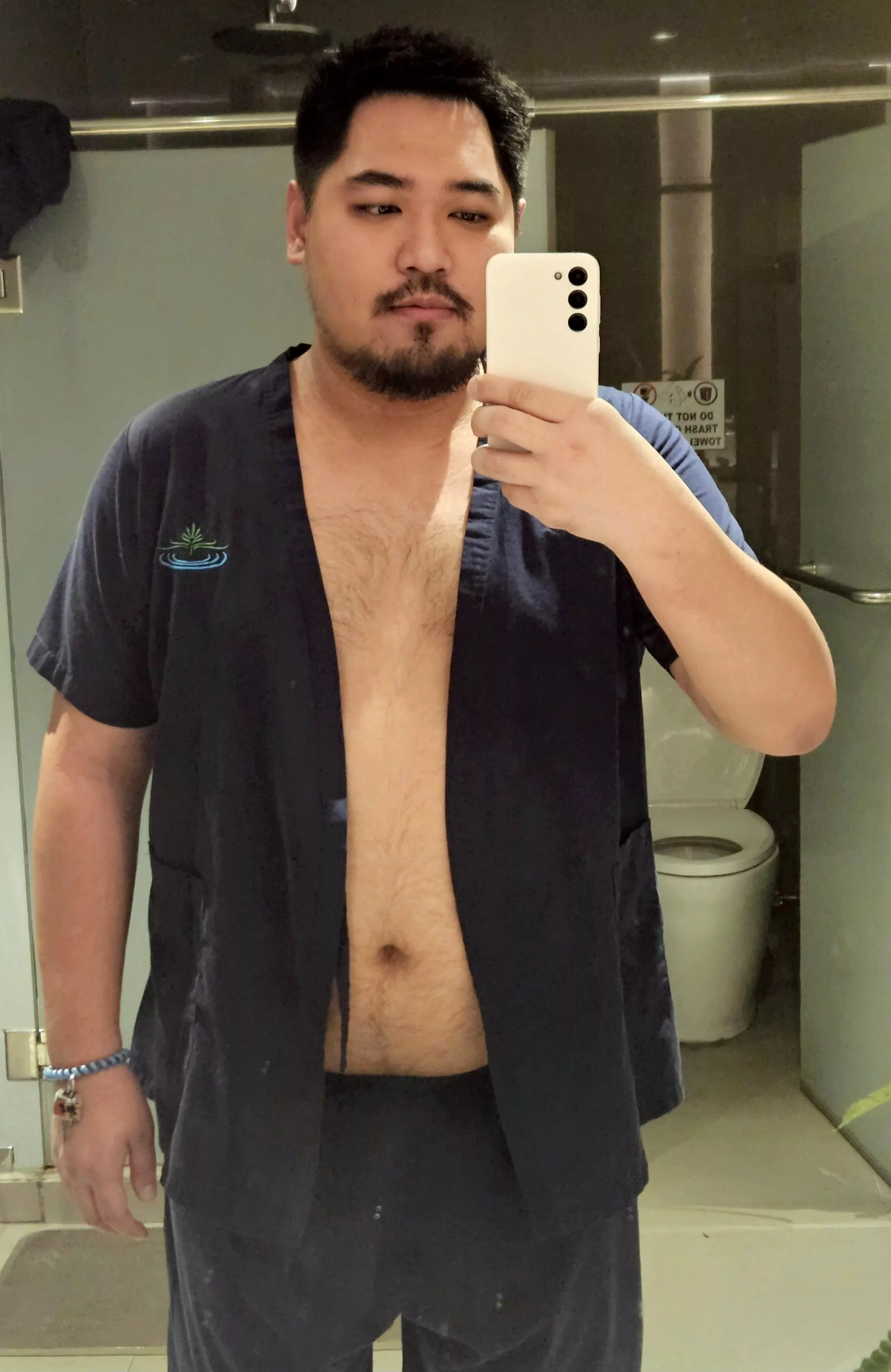 Even big guys need pampering too