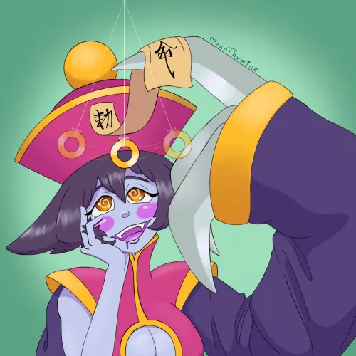 Hsien-Ko (Darkstalkers) [by MeanThymine]