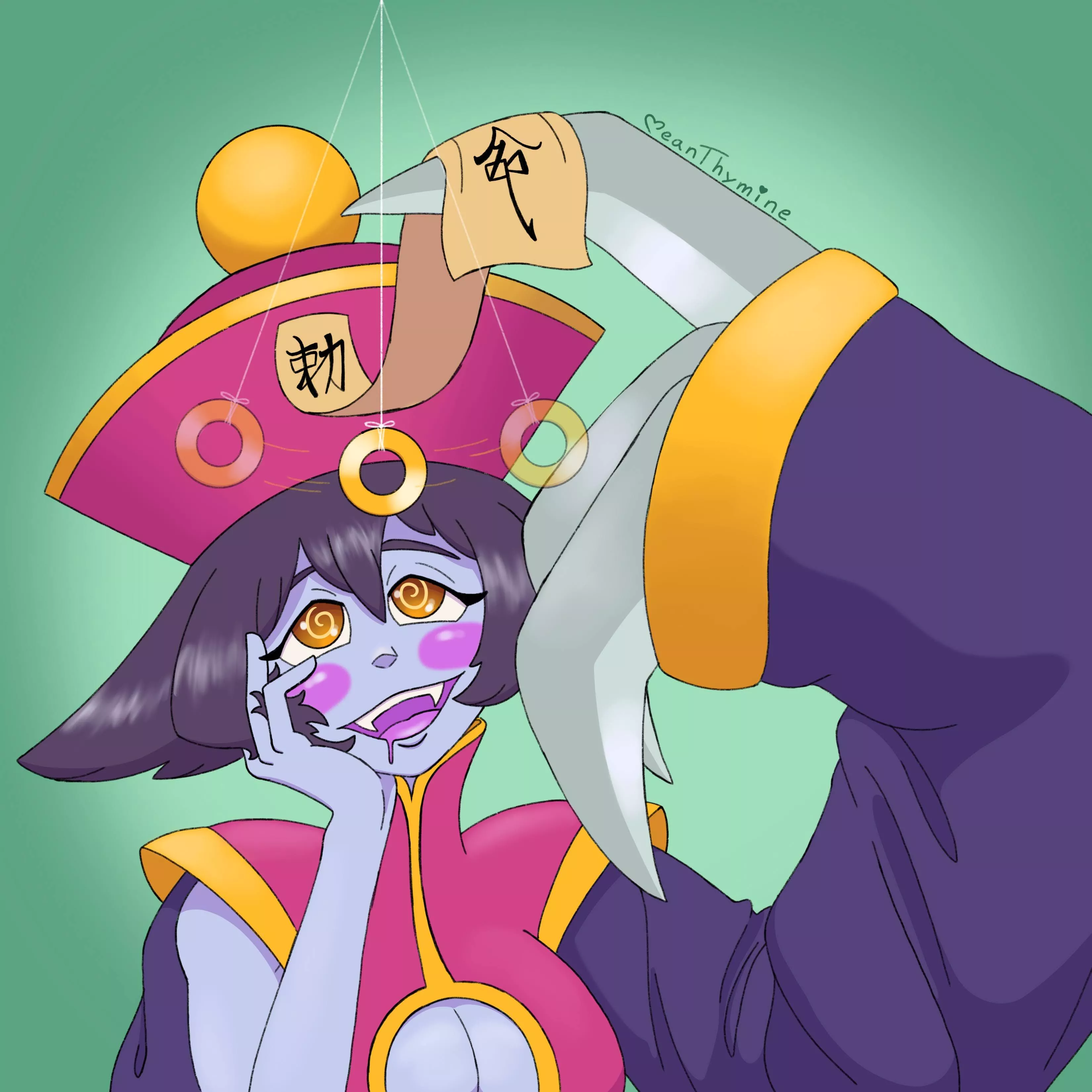 Hsien-Ko (Darkstalkers) [by MeanThymine]