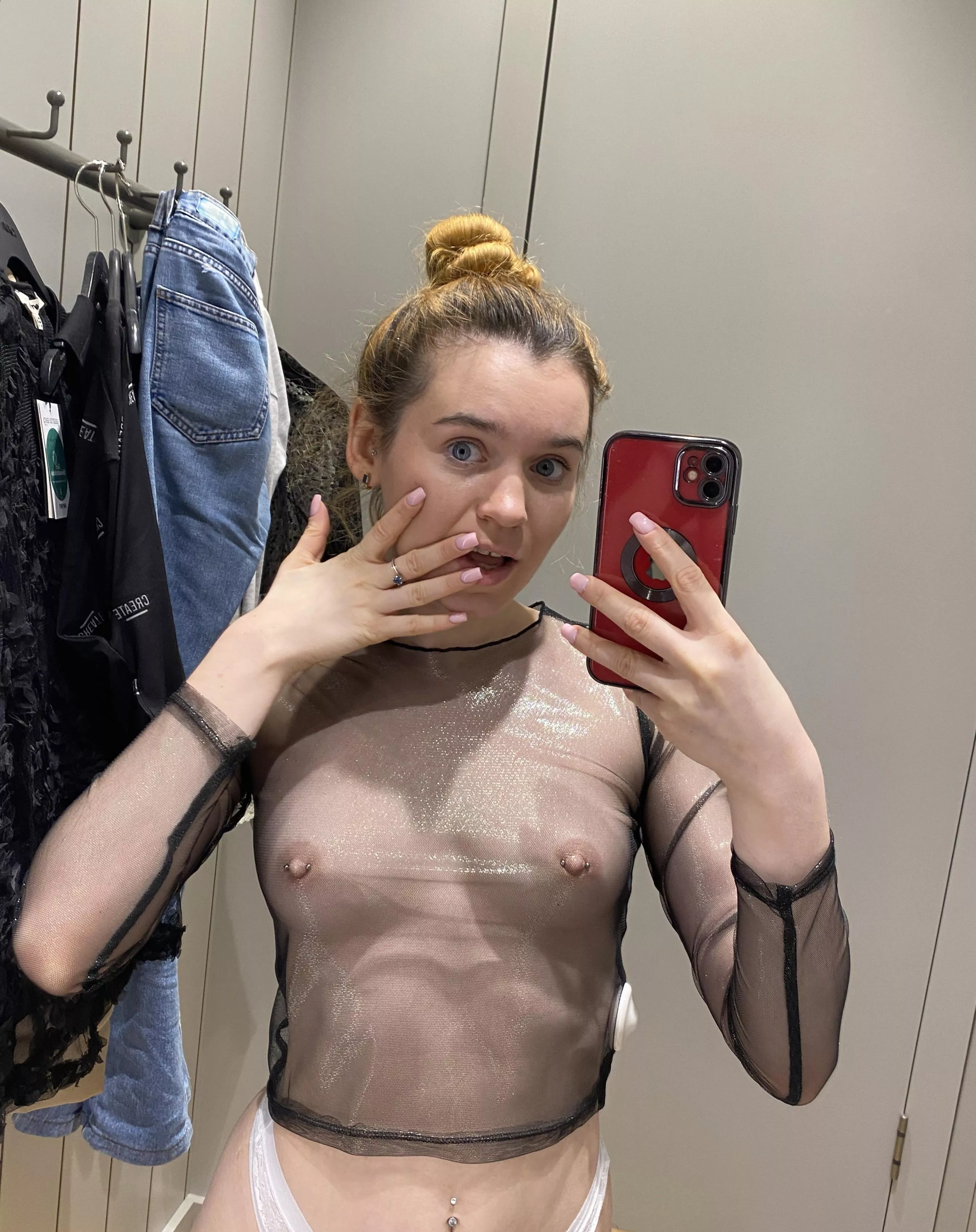 I'll leave the changing room door unlocked just incase someone wants to join