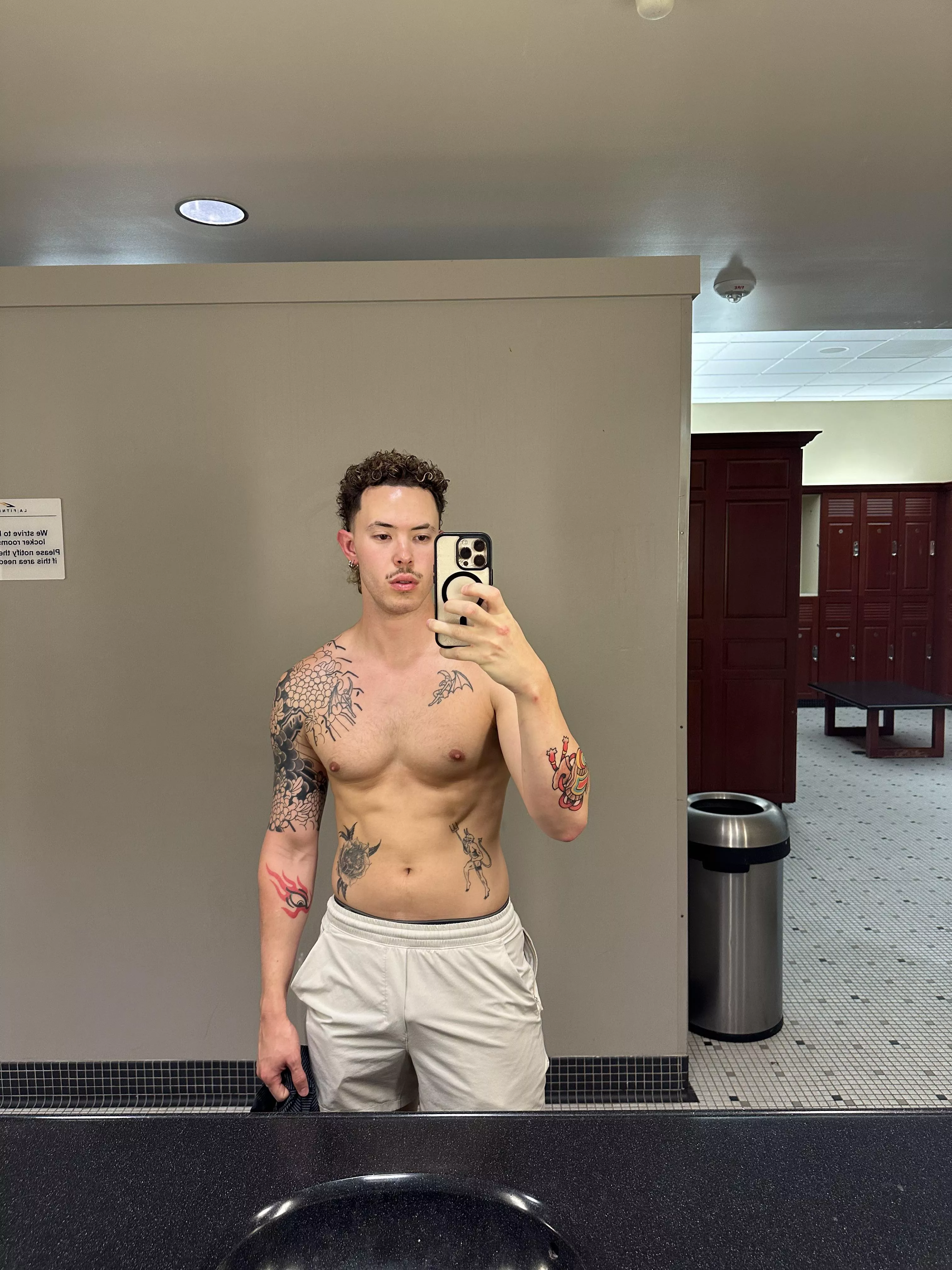 I’m Him at the gym