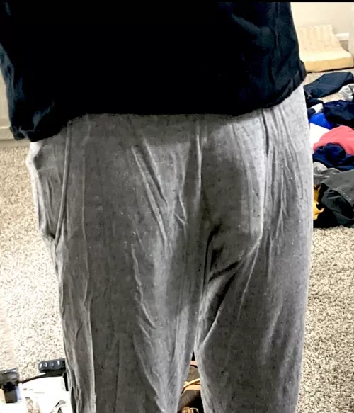 Is the bulge that noticeable? Flaunt it or hide it when the girls friends are over? (27)