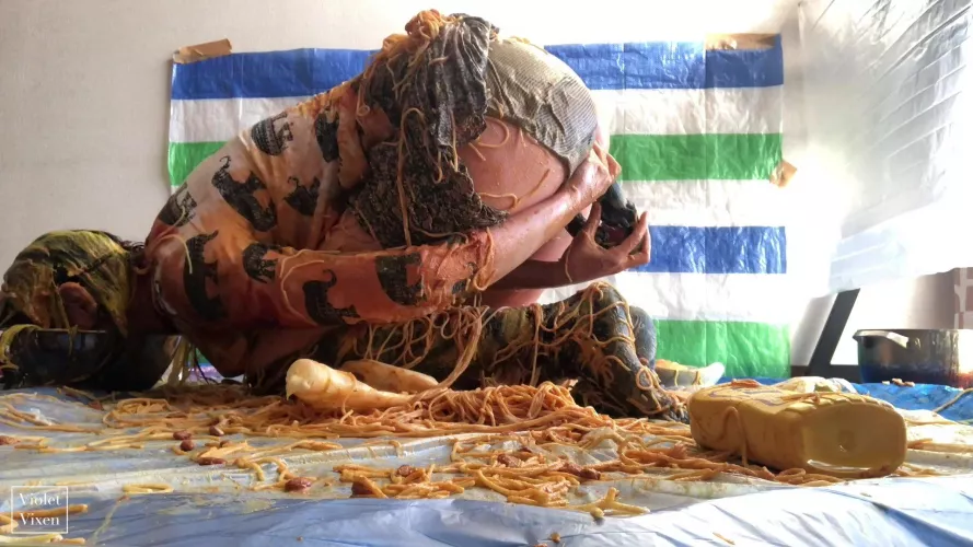 It's Pasta Time [OC] [Spaghetti and Condiments]