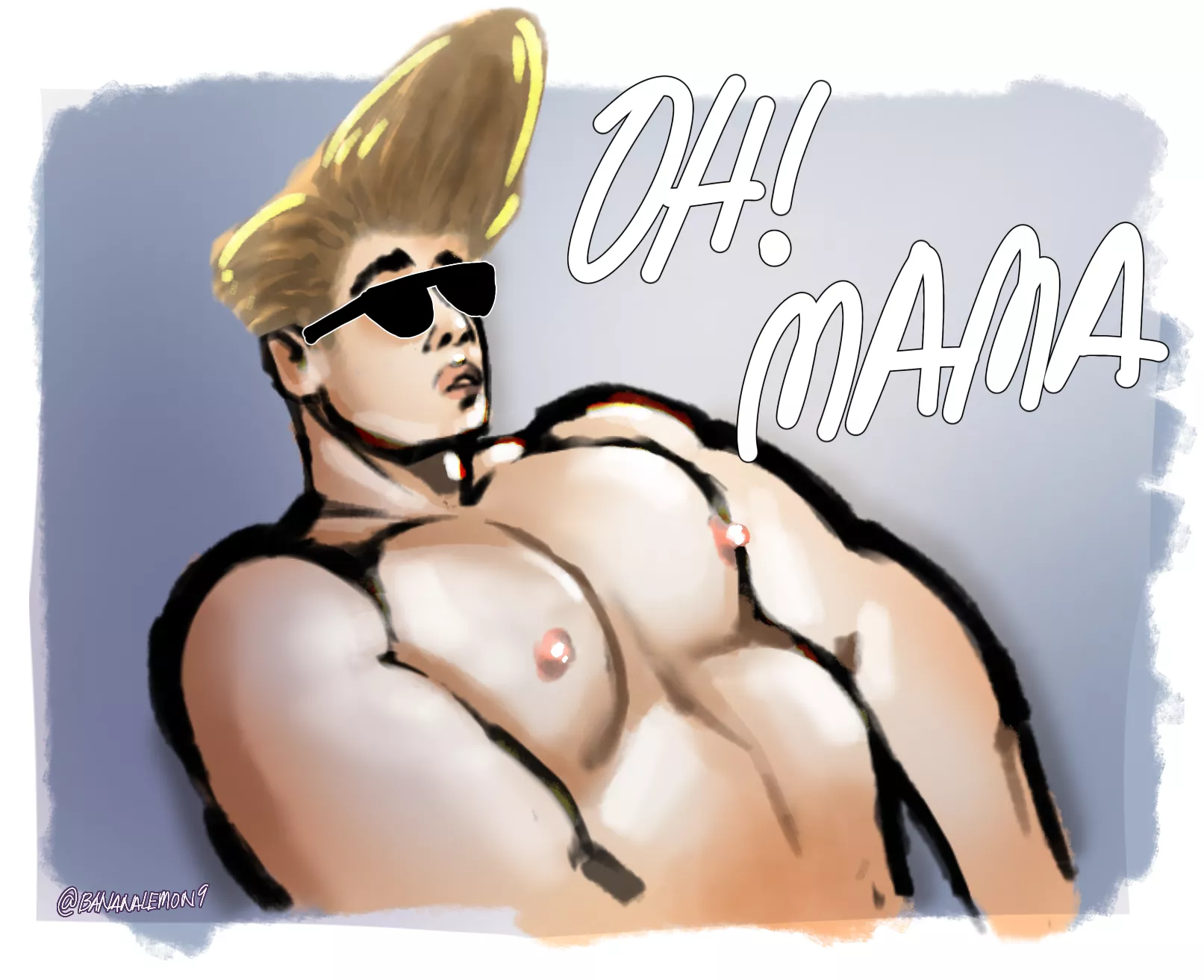 Johnny bravo (by bananalemon9)