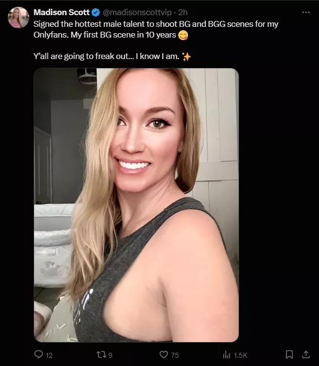 Madison Scott is shooting Boy/Girl again!!!!