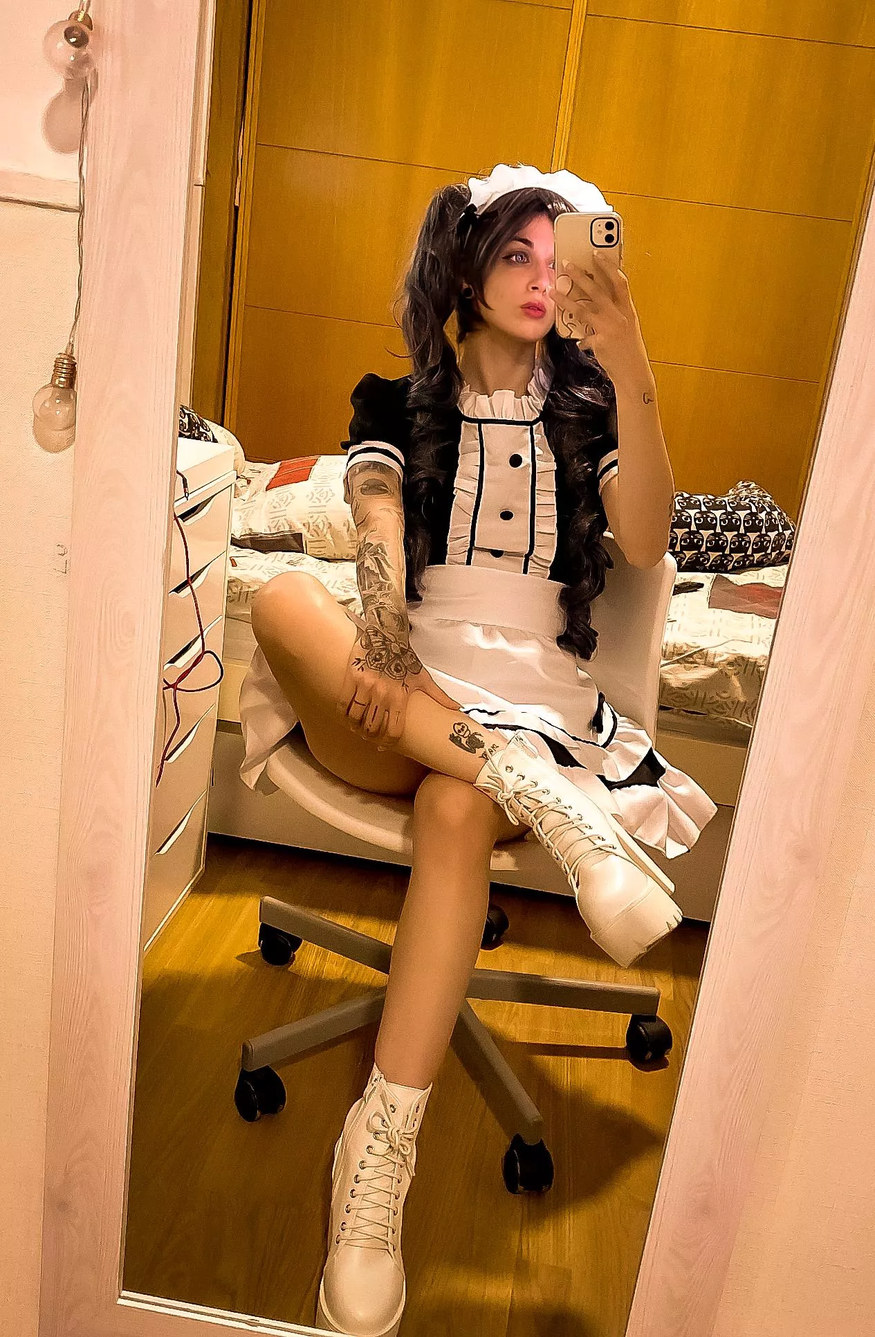 No reason to have a maid if she won't clean your saber