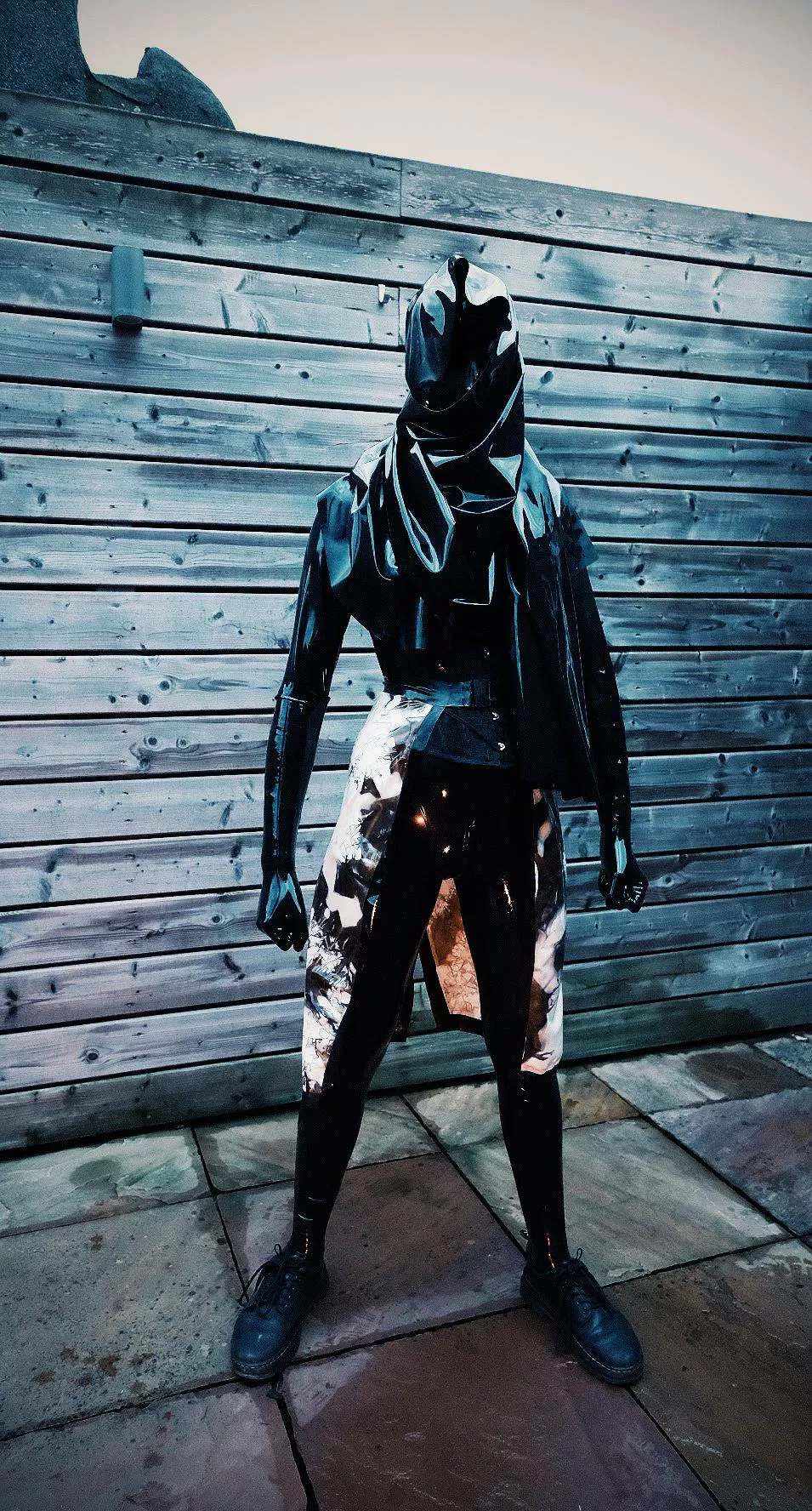 Nothing better then a couple of layers of shiny latex!