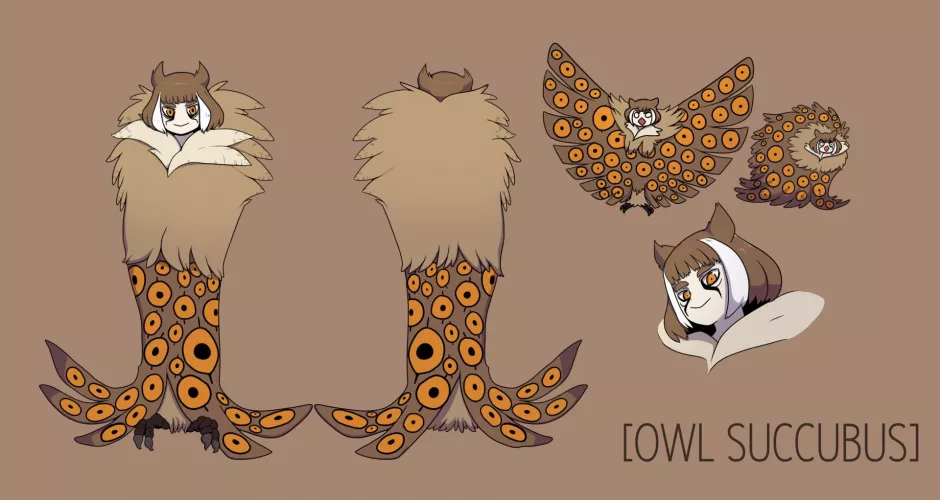 Owl Succubus by Francesco De Caro