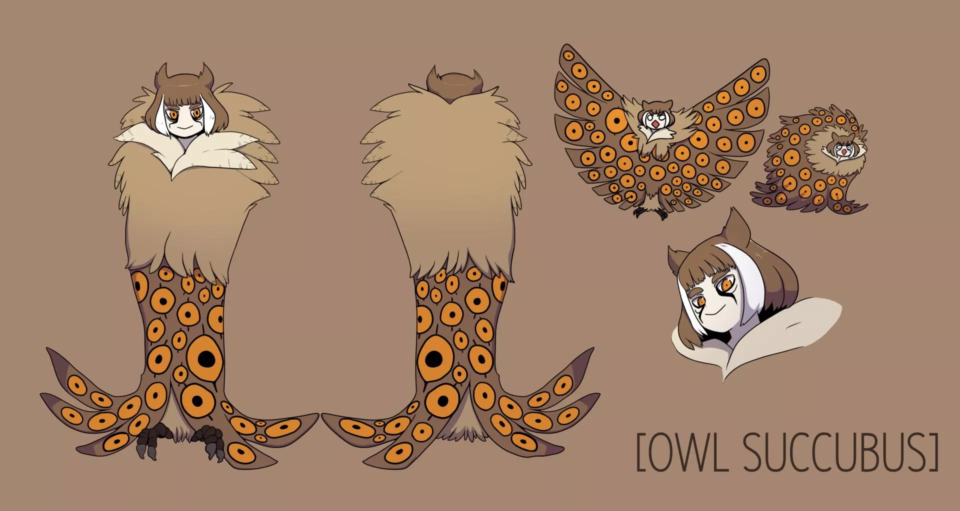 Owl Succubus by Francesco De Caro