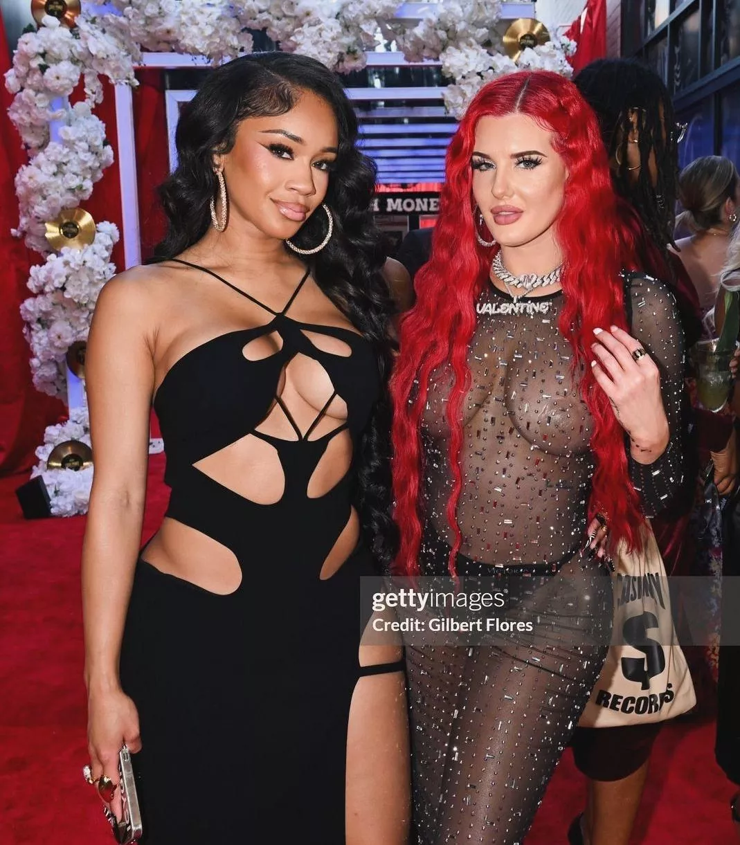 Saweetie and Justina Valentine 