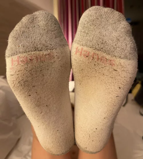 Stinky 7 days worn Hanes ready for a new home! [Selling]