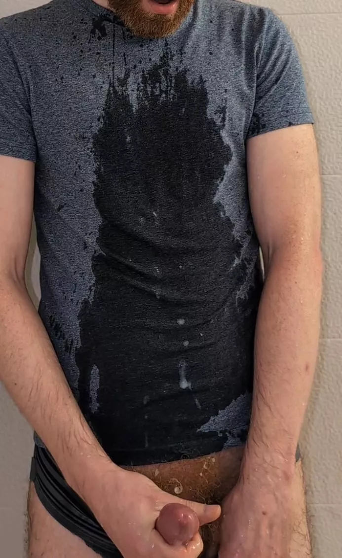 The aftermath of some piss fun