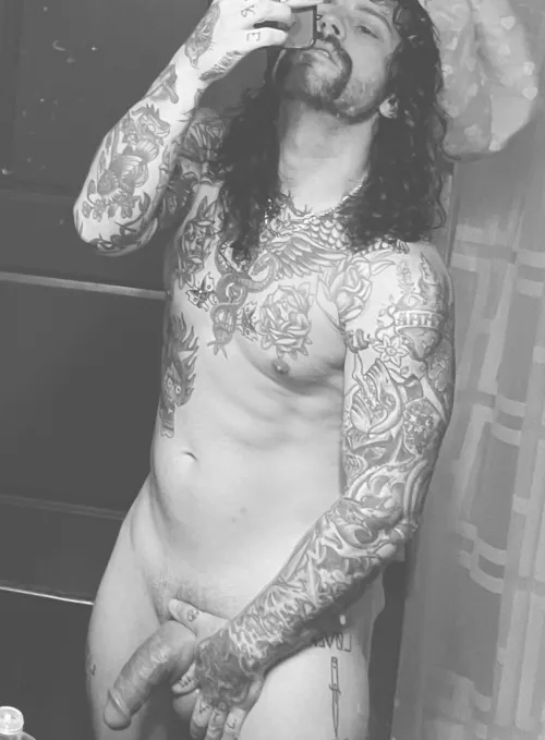 Thick tattooed cock for you?