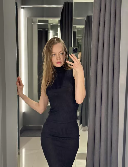 this dress really accentuates my curves