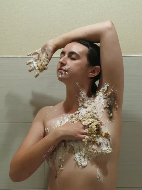 Tits & hairy pits cake smear encore 